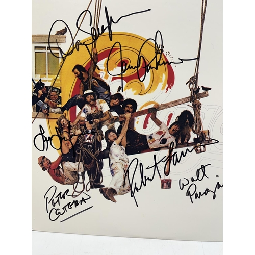 564 - Chicago 'Chicago's Greatest Hits' LP, with 6 cast members signatures, with Certificate of Authentici... 