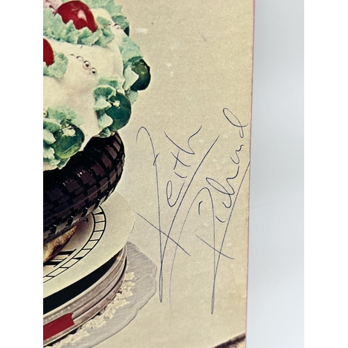 577 - Rolling Stones 'Let It Bleed' LP, with Mick Jagger, Keith Richards, Billy Wyman & 1 other signatures