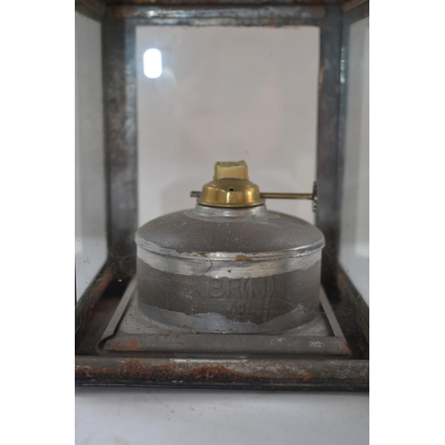 274 - Vintage British Rail (M) general purpose handlamp, overall height approx 32cm