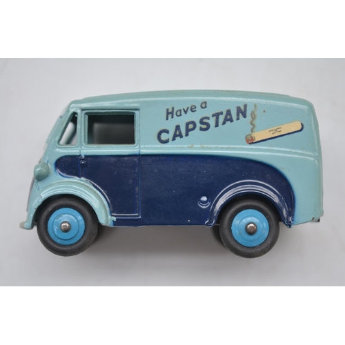 155 - Vintage Dinky Toys Morris Commercial Van Capstan Cigarettes (no 465) with original box, model in exc... 