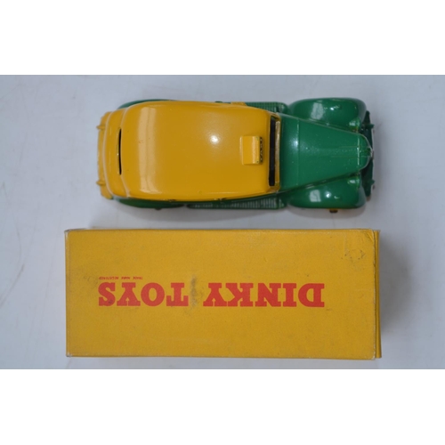 156 - Vintage Dinky Toys Austin Taxi (no 254) with original box, model in excellent condition for age, som... 