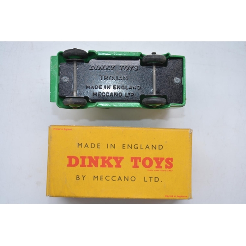 157 - Vintage Dinky Toys Trojan 15 CWT Cydrax Van (no 454) with original box, model in excellent condition... 