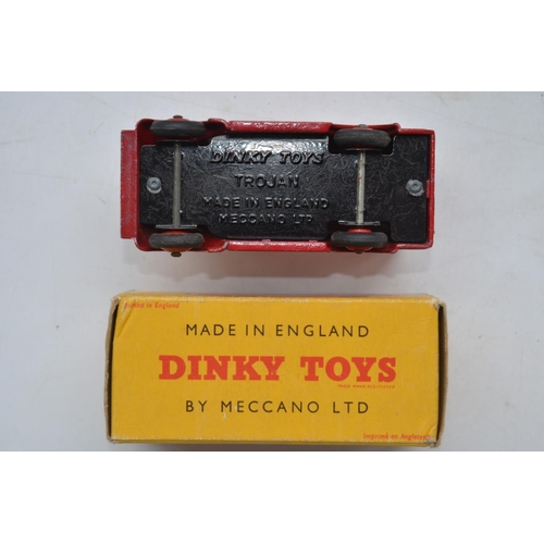 159 - Vintage Dinky Toys Trojan 15 CWT Brooke Bond Tea Van (no 455) with original box. Model in excellent ... 