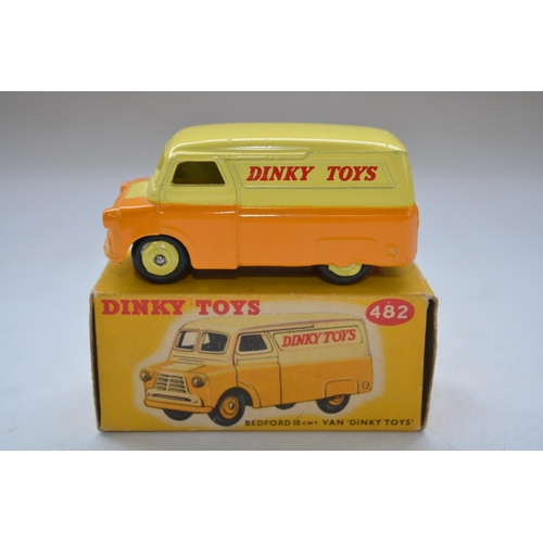 160 - Vintage Dinky Toys Bedford 10 CWT Dinky Toys Van (no 482) with original box. Model in excellent cond... 