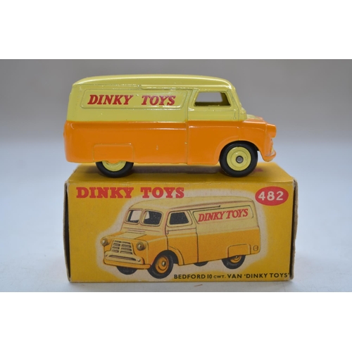 160 - Vintage Dinky Toys Bedford 10 CWT Dinky Toys Van (no 482) with original box. Model in excellent cond... 