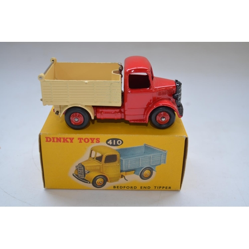 164 - Vintage Dinky Toys Bedford End Tipper (no 410) with original box. Model and box in near mint conditi... 