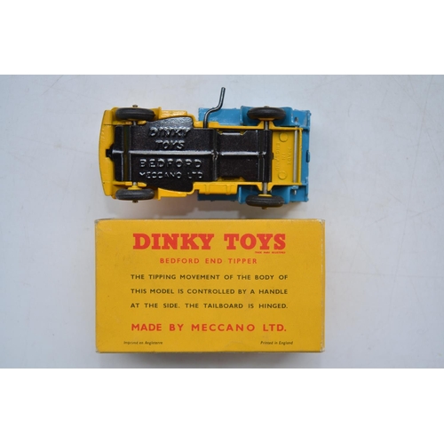 165 - Vintage Dinky Toys Bedford End Tipper (no 410) with original box. Model in near mint condition, some... 