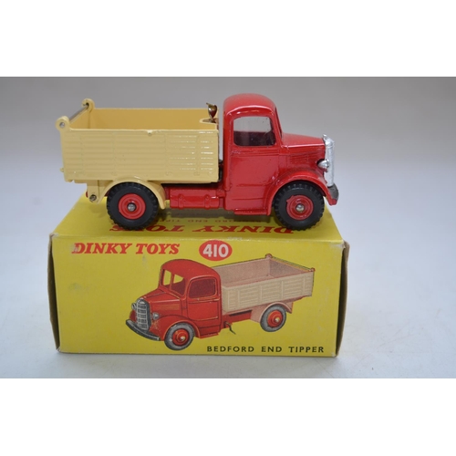 166 - Vintage Dinky Toys Bedford End Tipper (no 410) with original box. Model in near mint condition with ... 