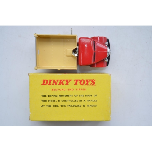 166 - Vintage Dinky Toys Bedford End Tipper (no 410) with original box. Model in near mint condition with ... 