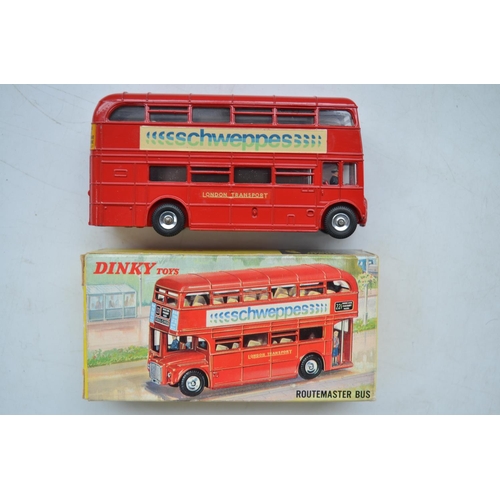 168 - Vintage Dinky Toys Routemaster Bus (no 289) with original box. Model in excellent/near mint conditio... 