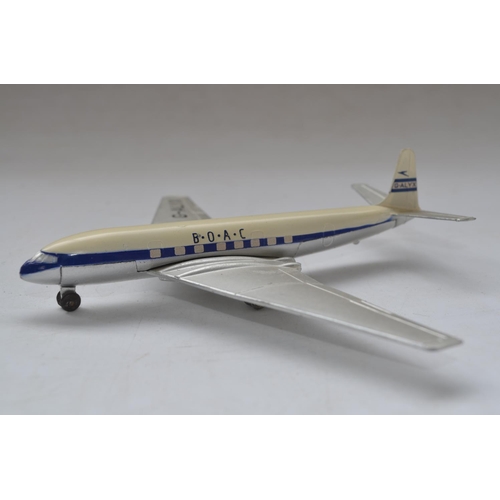 174 - Two vintage Dinky Supertoys diecast airliner models, Caravelle SE 210 Air France with functional air... 