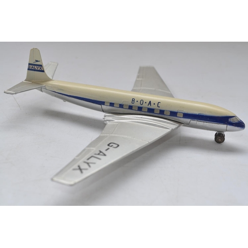 174 - Two vintage Dinky Supertoys diecast airliner models, Caravelle SE 210 Air France with functional air... 