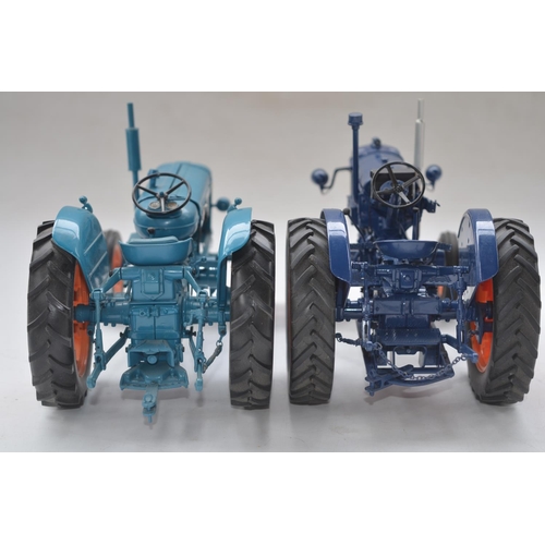 179 - Universal Hobbies 1/16 scale highly detailed Fordson Power Major and E27N tractor models, good previ... 