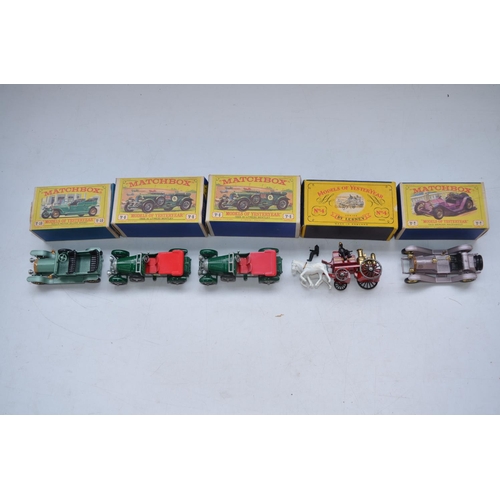 188 - Collection of vintage boxed Matchbox Models Of Yesteryear (15) to include 2x 1929 Bentley 4.5 ltr's,... 