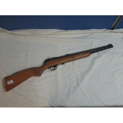 710 - Crossman '140' .22 under lever air rifle, no compression