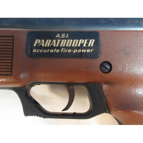 720 - A.S.I. Paratrooper .22 break lever air rifle, H02329