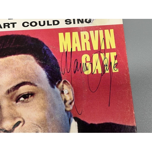 576 - Marvin Gaye 'Try It Baby If My Heart Could Sing' 45, with signature, with Certificate of Authenticit... 