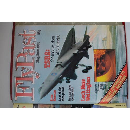 923 - Collection of bound Flypast magazines from issue 1 May/June 1981 through to 2014