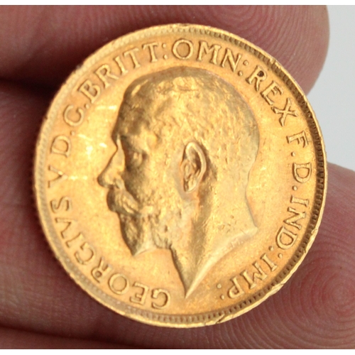 601 - Geo. V 1912 gold sovereign