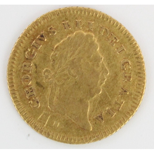 608 - Geo. III 1803 gold 1/3 Guinea