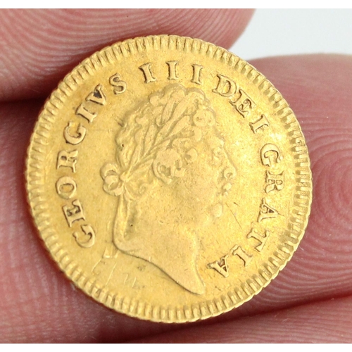 608 - Geo. III 1803 gold 1/3 Guinea