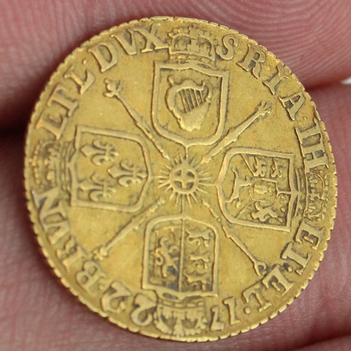 609 - Geo. I 1722 gold half guinea