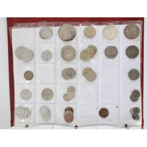 647 - Folder of mixed commonwealth and world coinage and three other tubs of mixed world coinage