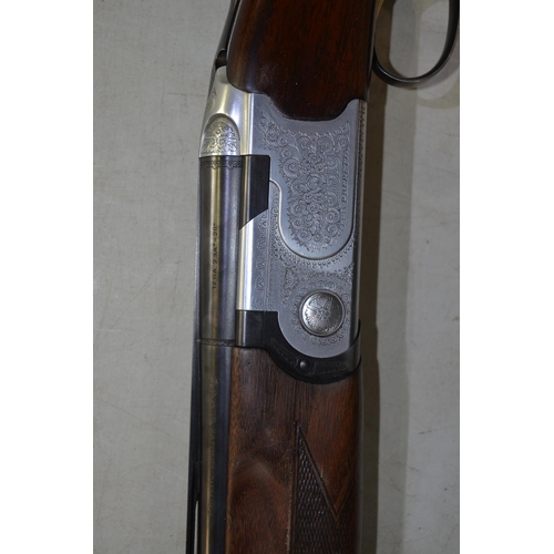 754 - 12B Beretta over under shotgun with 28