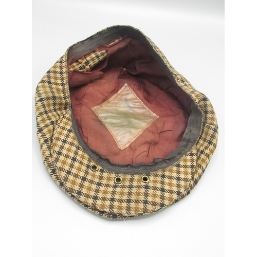 121 - Frazer Hines Collection - Flat cap worn by Frazer Hines as 'Joe Sugden' in Emmerdale and Emmerdale F... 