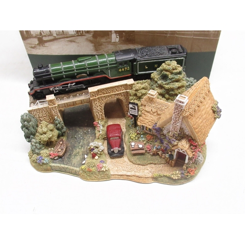 233 - Lilliput Lane 'The Flying Scotsman', No L2661, Boxed complete with deids card