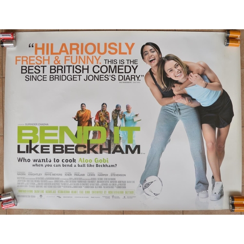 833 - Four original modern quad sheet film posters: Thunderpants, Bend It Like Beckham, Not Another Teen M... 