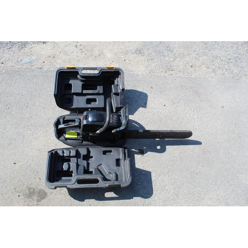 1461 - Boomag 52cc petrol chainsaw with 18inch bar and with own carrying case