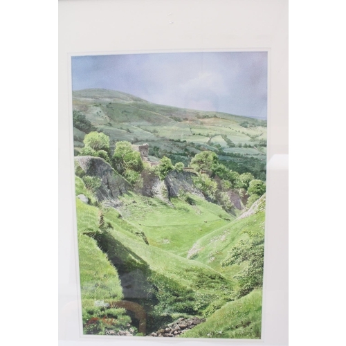 871 - Geoff Butterworth FRSA BWS (British b1952-); 'Peveril Castle', watercolour, signed and dated 2016, 5... 