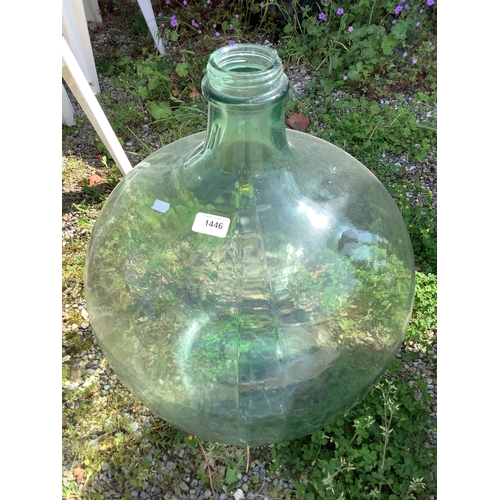 1446 - Large terrarium approx h23in