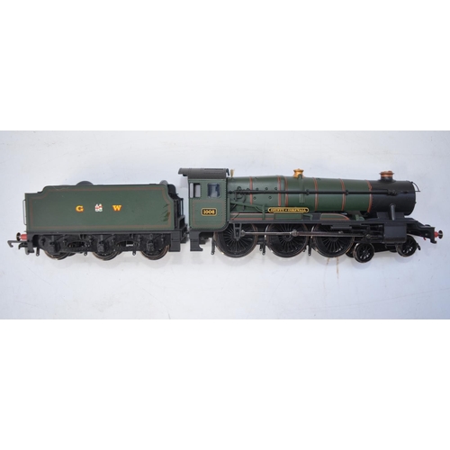 25 - Boxed Hornby OO gauge GWR 4-6-0 1006 County Of Cornwall electric locomotive with tender (R2937), DCC... 
