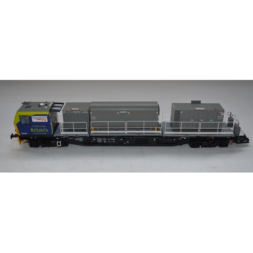 3 - Bachmann OO gauge Windhoff MPV Network Rail 2 piece set no 31-575, DCC has been fitted. Models mint ... 