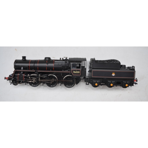 32 - Bachmann OO gauge 32-953DC electric steam train Standard Class 4MT 2-6-0 76020 BR2B (DCC On Board). ... 