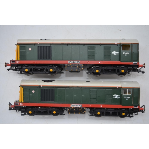 52 - Bachmann OO gauge 2 car set 32-027Z Tinsley Class 20's, both River Sheaf, DCC Ready. Models in very ... 