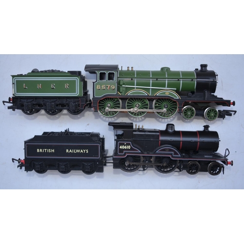 63 - Two Hornby OO gauge electric locomotive models to include R284 LNER Class B12/3 4-6-0 8579 and R2183... 