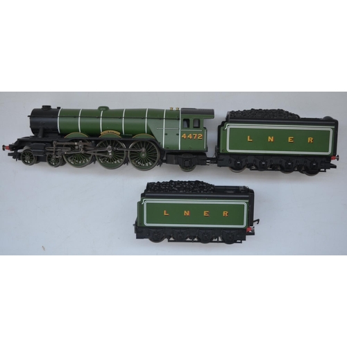 66 - Hornby OO gauge R3284TTS LNER Class A1 Flying Scotsman with TTS Sound fitted, model in near mint con... 