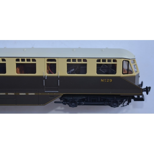 80 - Two Hornby OO gauge GWR Diesel Railcar electric train models to include R2524 