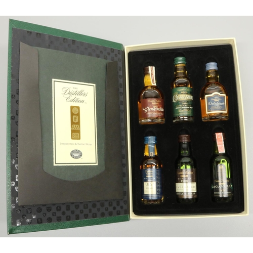 1319 - Classic Malts of Scotland 'The Distillers Edition' boxed set of six double matured single malt whisk... 