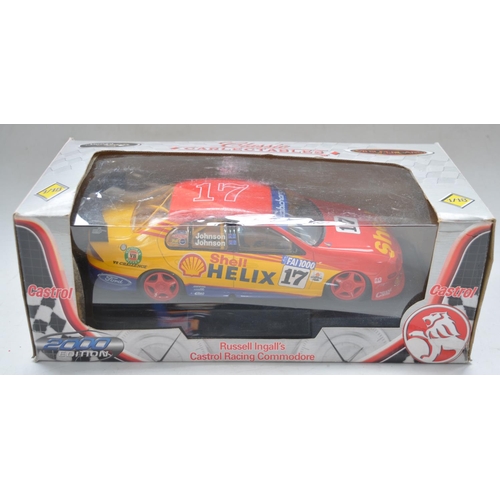 Ten large scale diecast car models incl. 2 1/16th scale