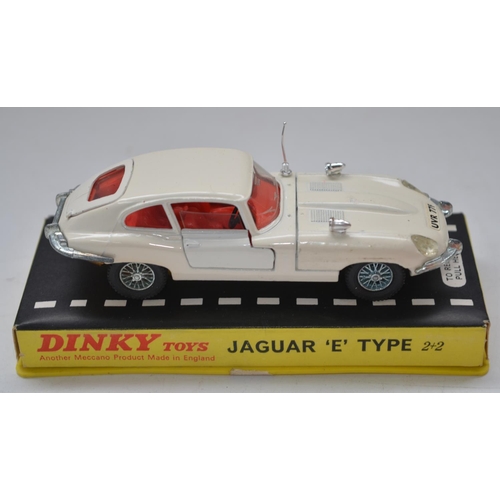 Collection of vintage Dinky Toys models to include 131 Jaguar E