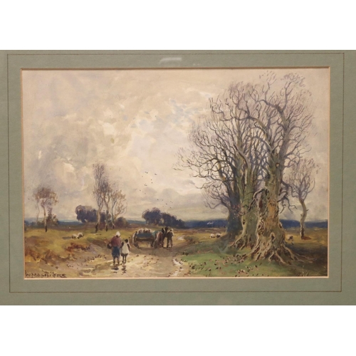 1356 - William Manners (British 1860-1930); 'Springtime, a Village near Arnside & 'A Westmoreland Common, L... 