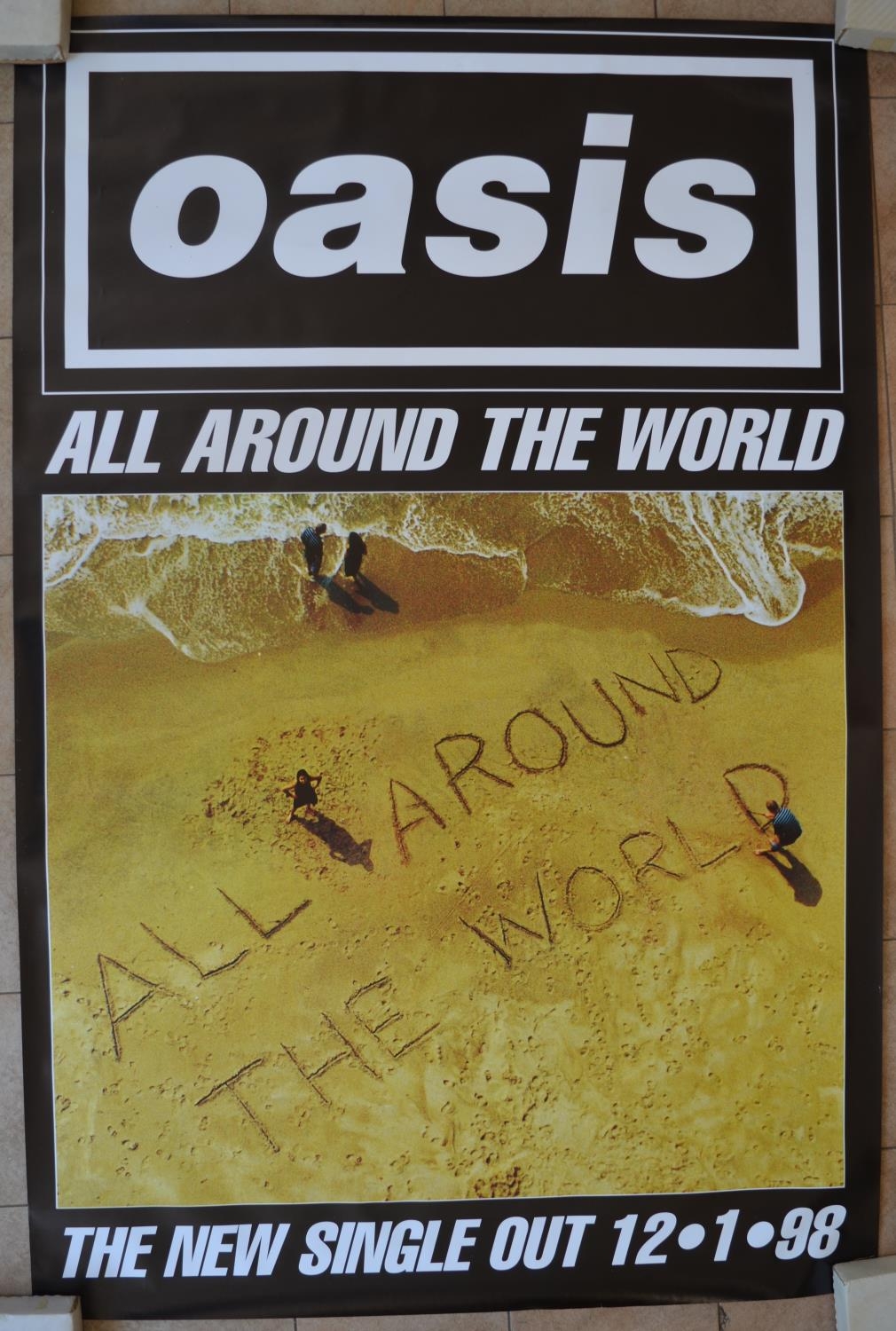 LP】 oasis ALL AROUND THE WORLD