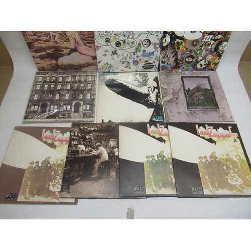 253 - Collection of Led Zeppelin LPs inc. Led Zeppelin III, II, Houses of the Holy, Physical Graffiti, etc... 