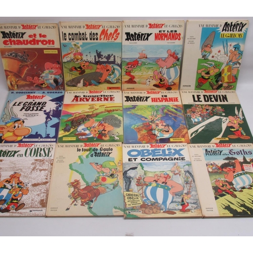 160 - Collection of French Asterix hardback comics (25)