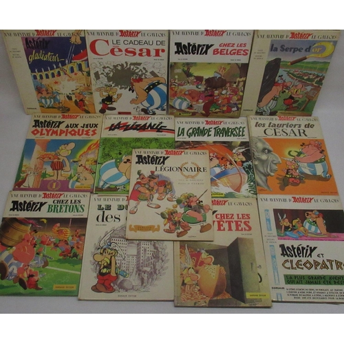 160 - Collection of French Asterix hardback comics (25)