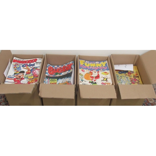 161 - Four boxes cont. Buster comics Jan 1993-Dec 1998, Whizzer and Chips 'Weekly' Nov 1988 - June 1994, W... 